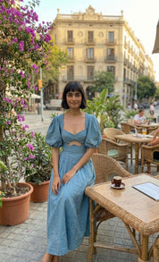 SANTORINI DRESS