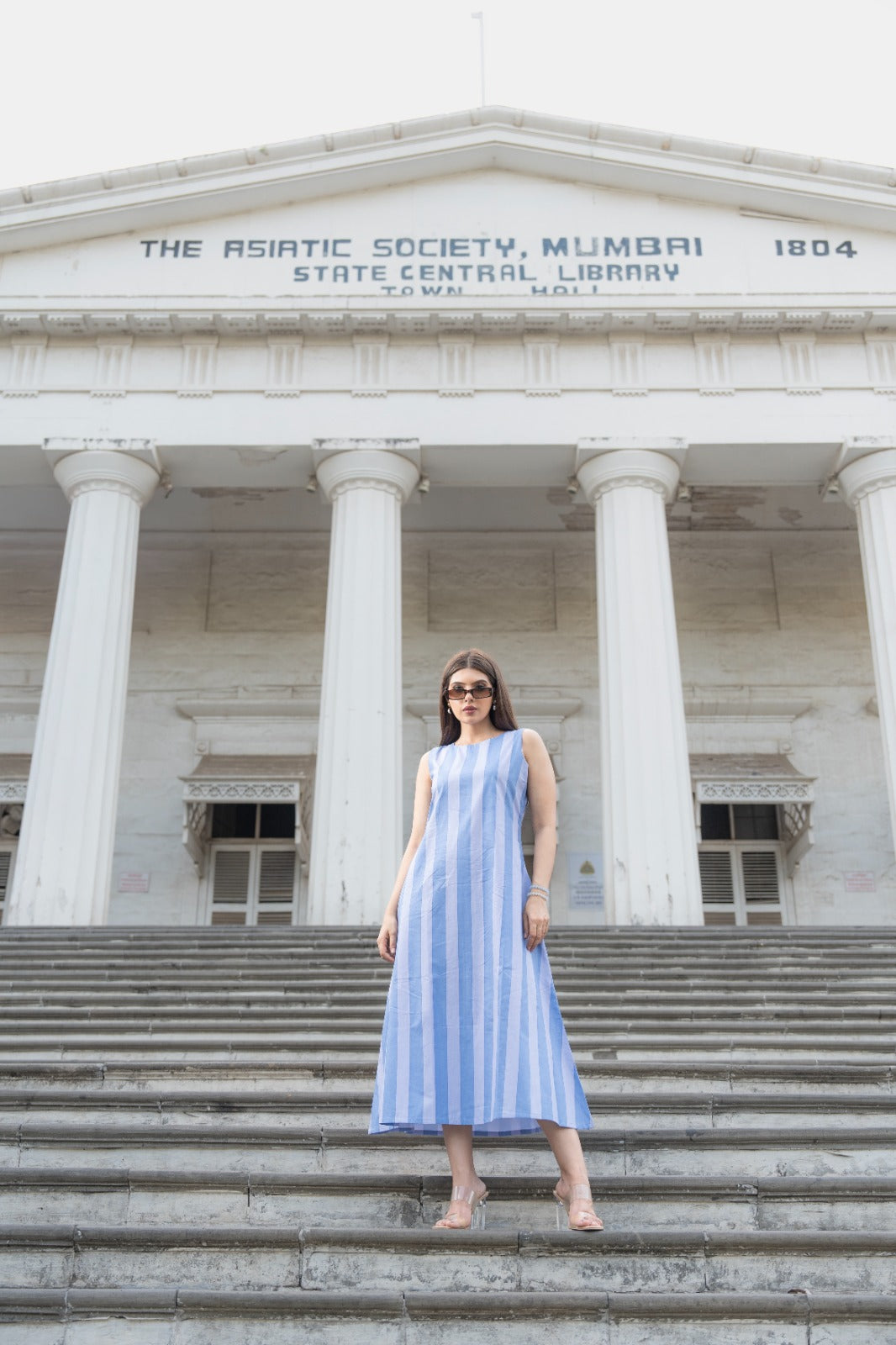 CANDY LINES MAXI DRESS