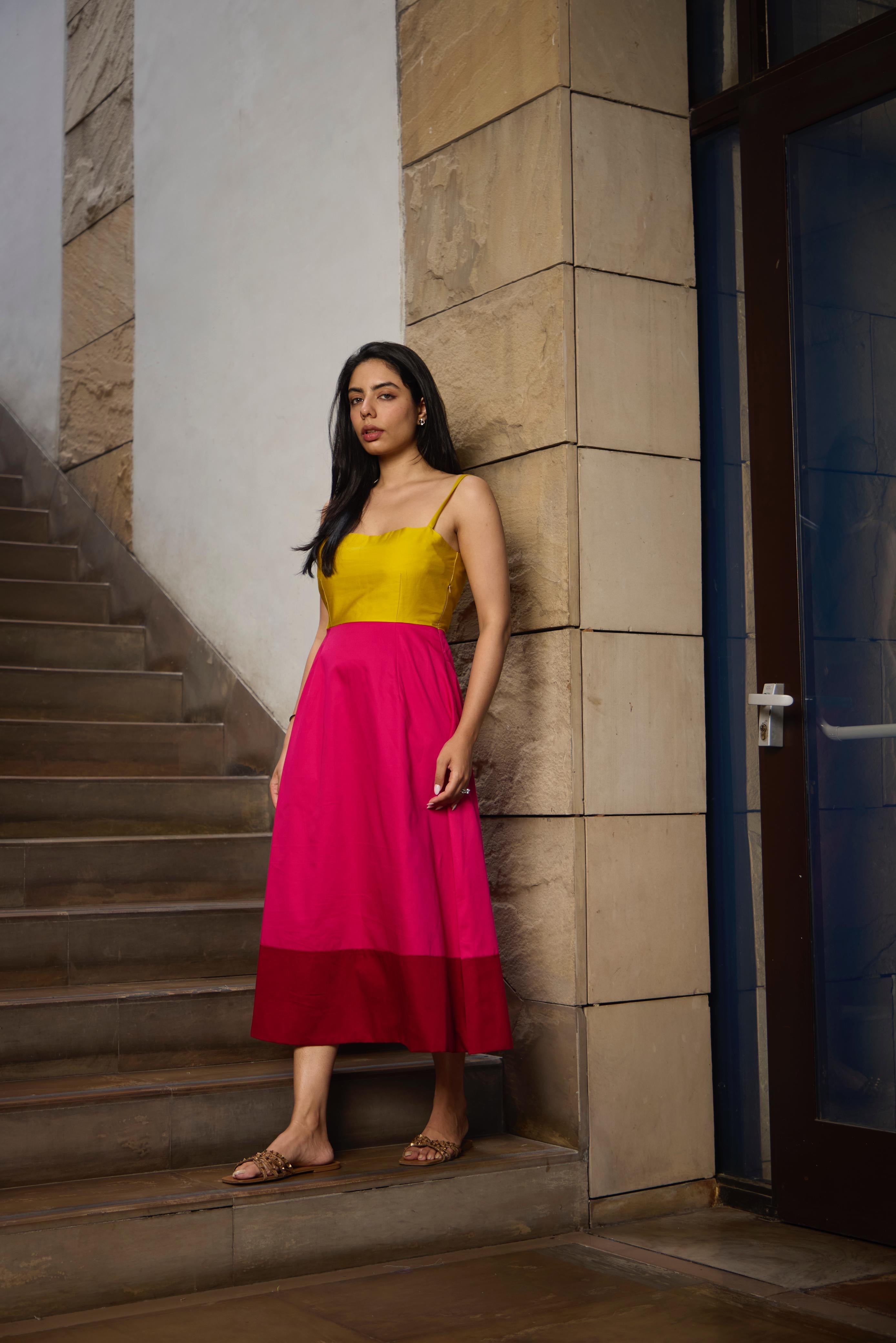 MULTICOLOUR DRESS
