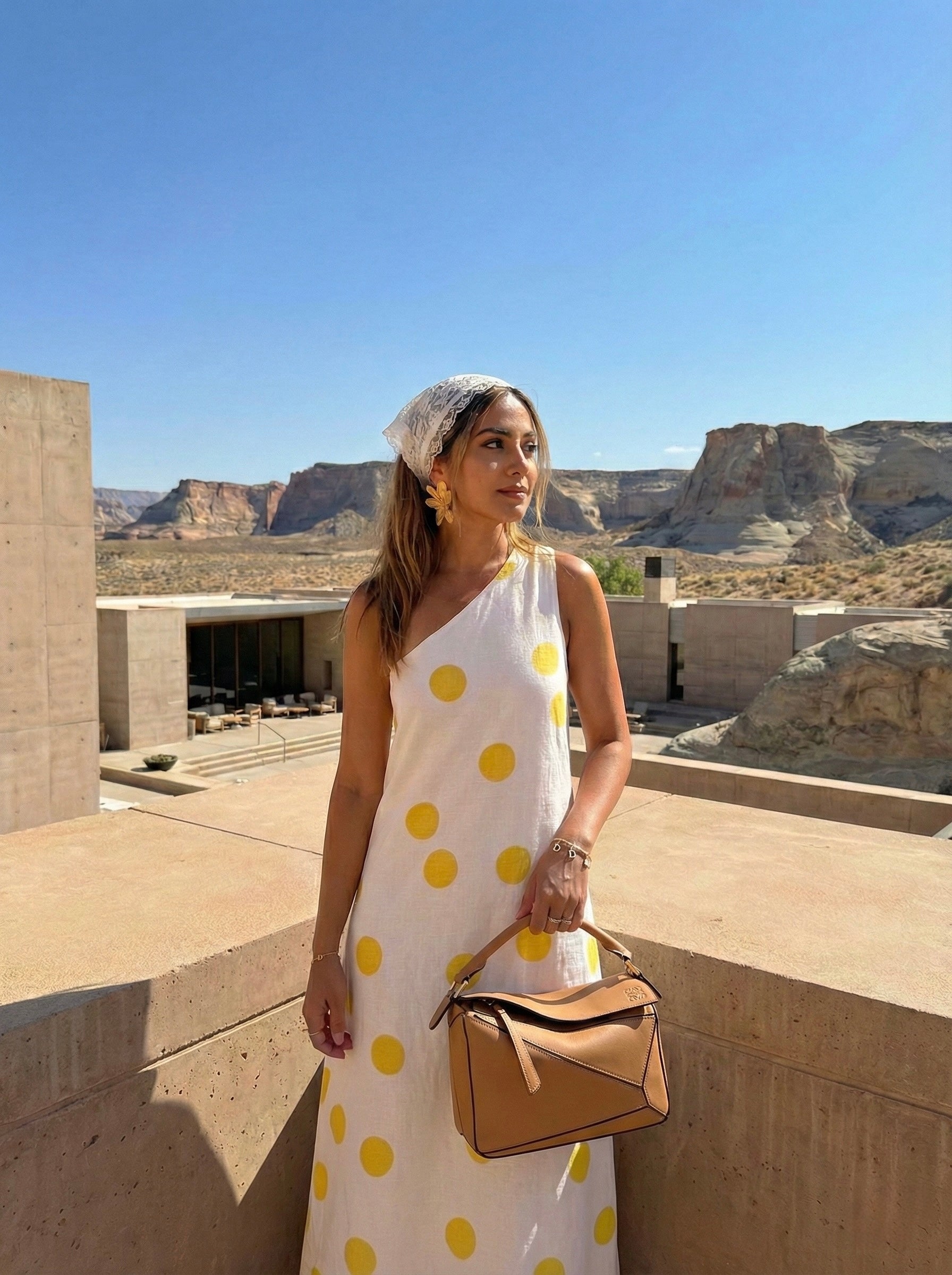 TUSCAN DOT DRESS