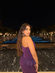 TASHEEN RAHIMTULA IN OUR CORE BLANCHE DRESS