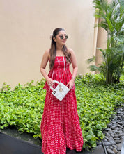 RED SEA SKIRT SET
