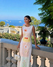 FLORA PATCH DRESS