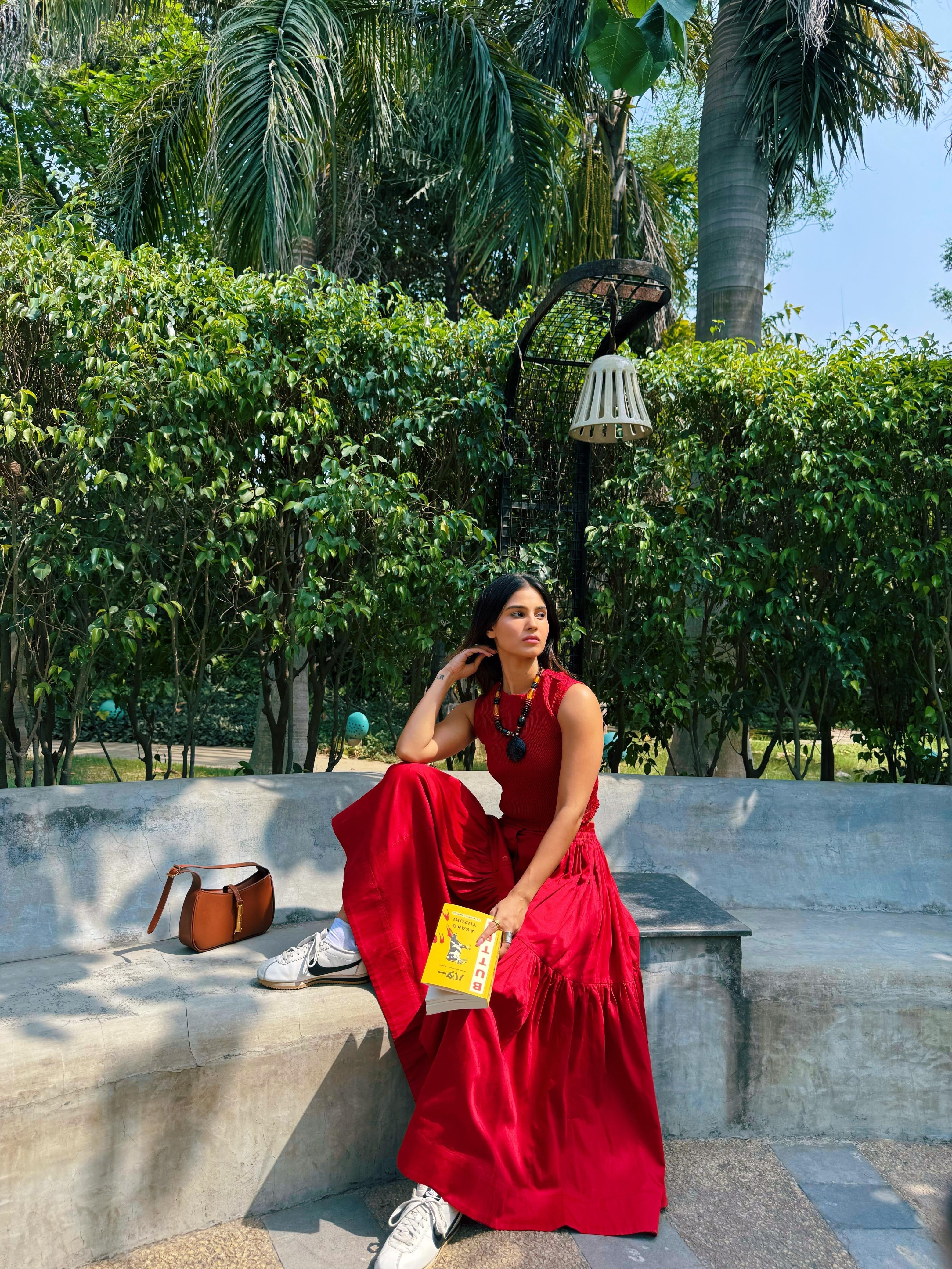 SCARLET SKIRT SET