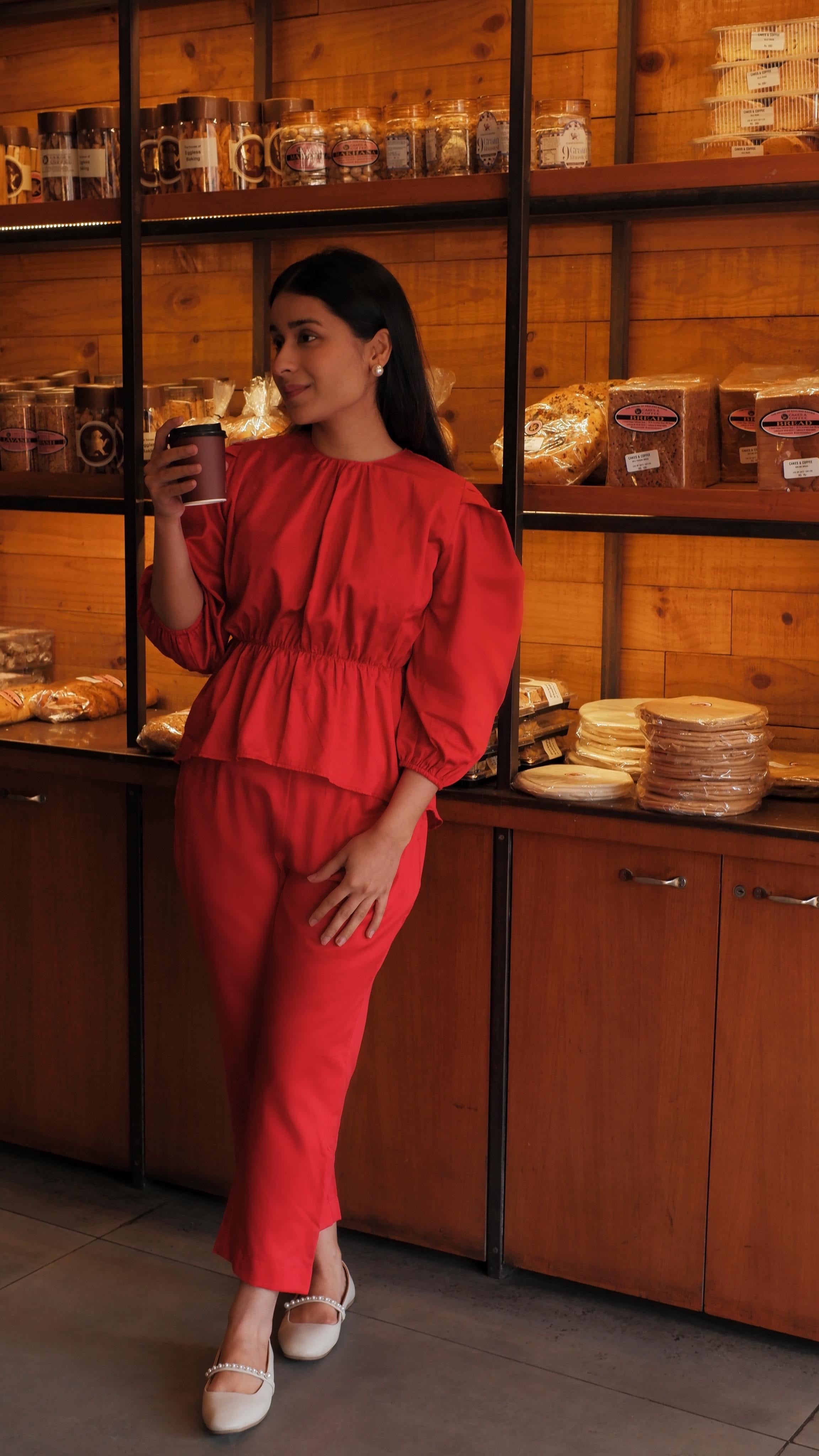 SCARLET CO-ORD