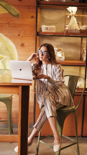 CLASSIC STRIPE CO-ORD