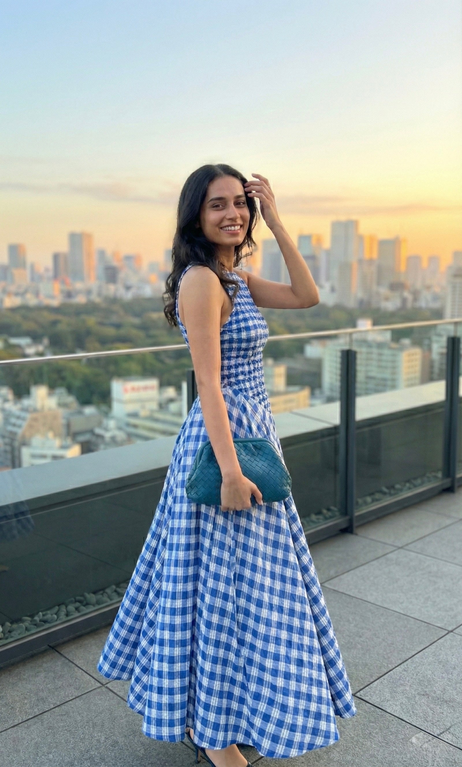 OXFORD CHECK DRESS