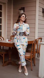 PASTEL GRID CO-ORD