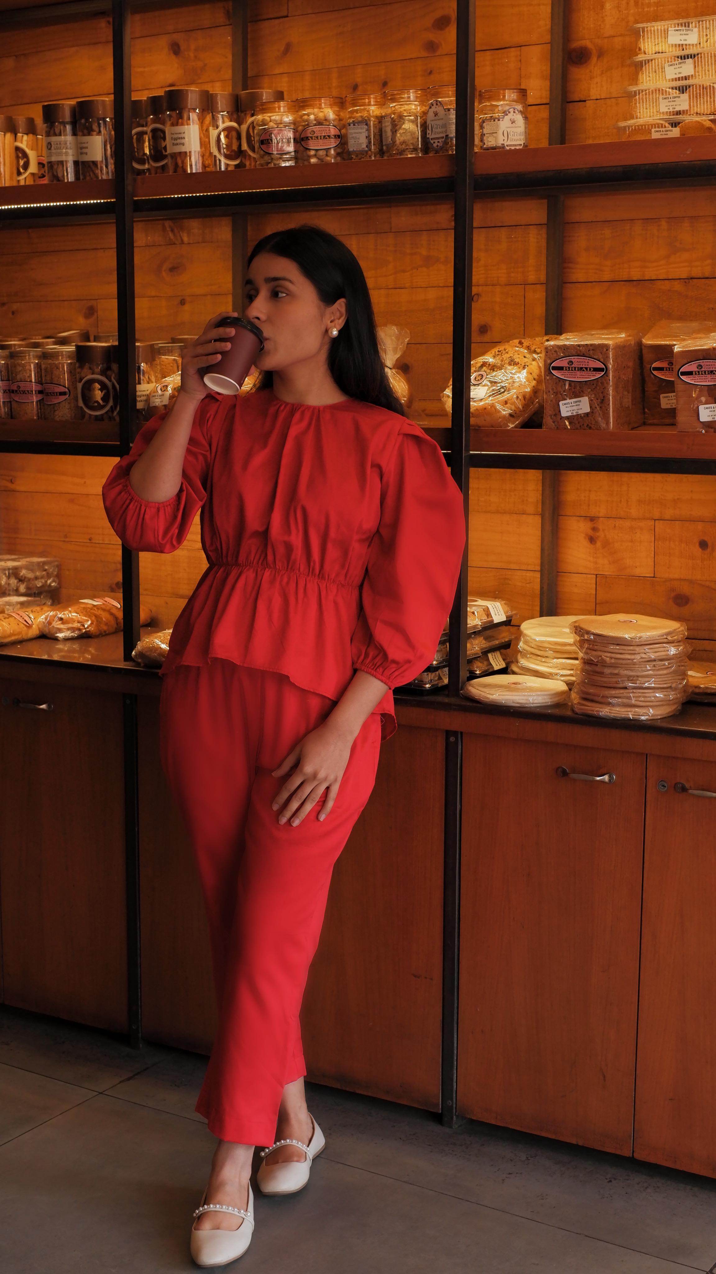 SCARLET CO-ORD
