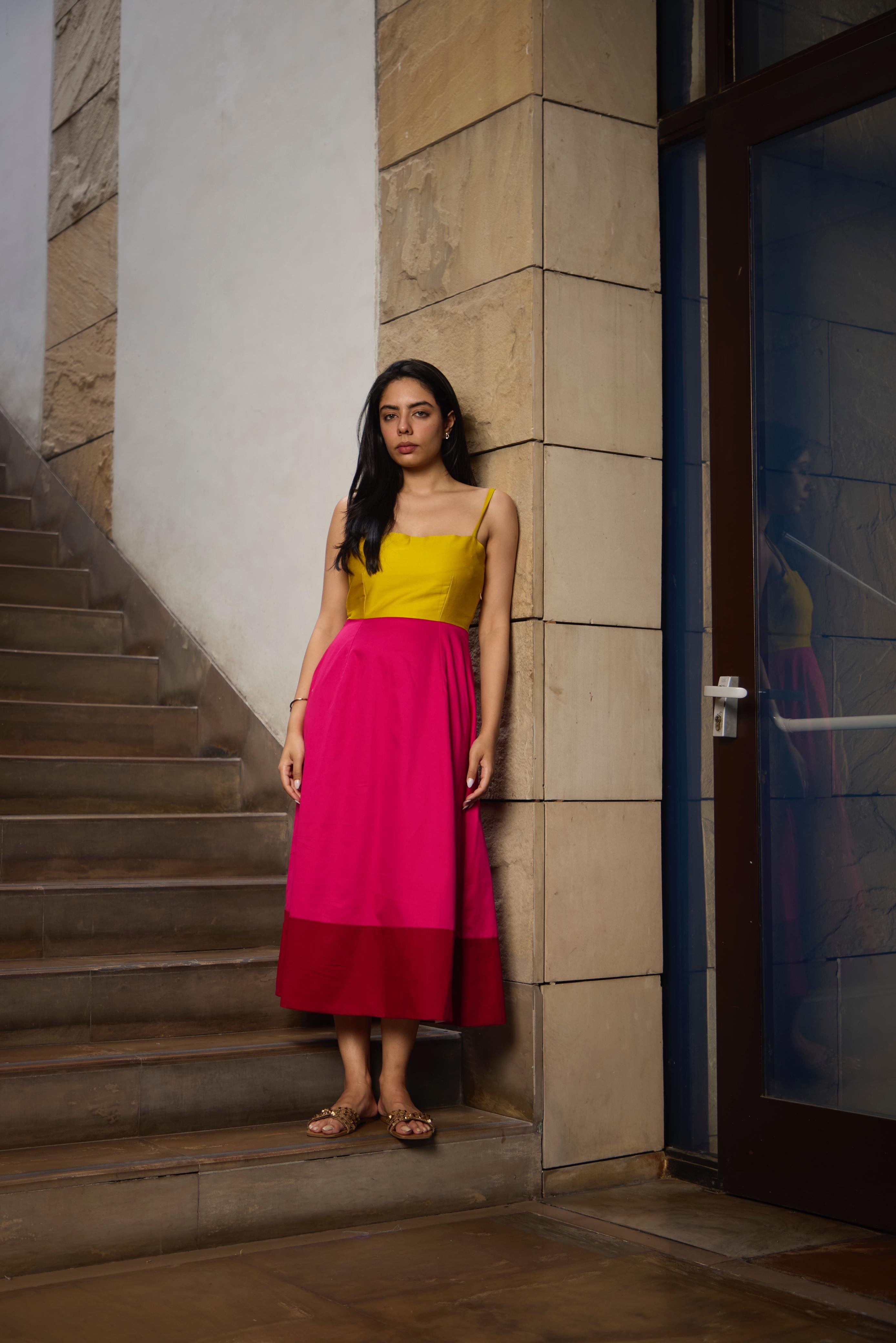 MULTICOLOUR DRESS