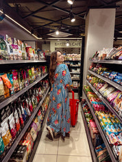 CITRUS STRIPE DRESS