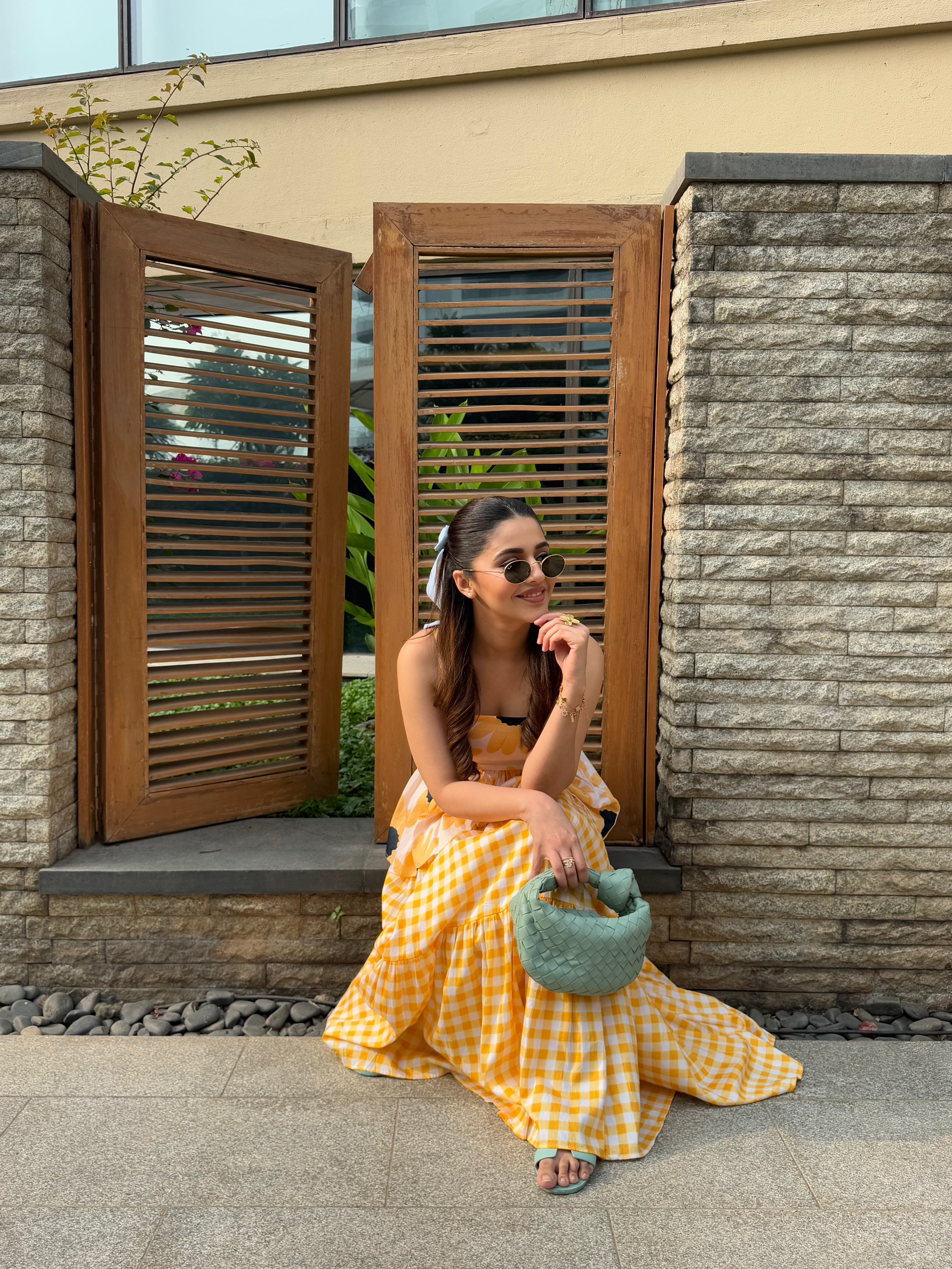 SUNFLOWER SKIRT SET