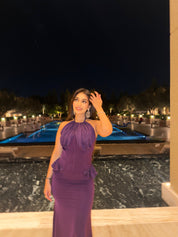 TASHEEN RAHIMTULA IN OUR CORE BLANCHE DRESS
