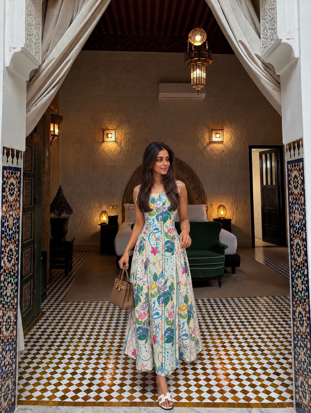 FLORA HYDRA DRESS