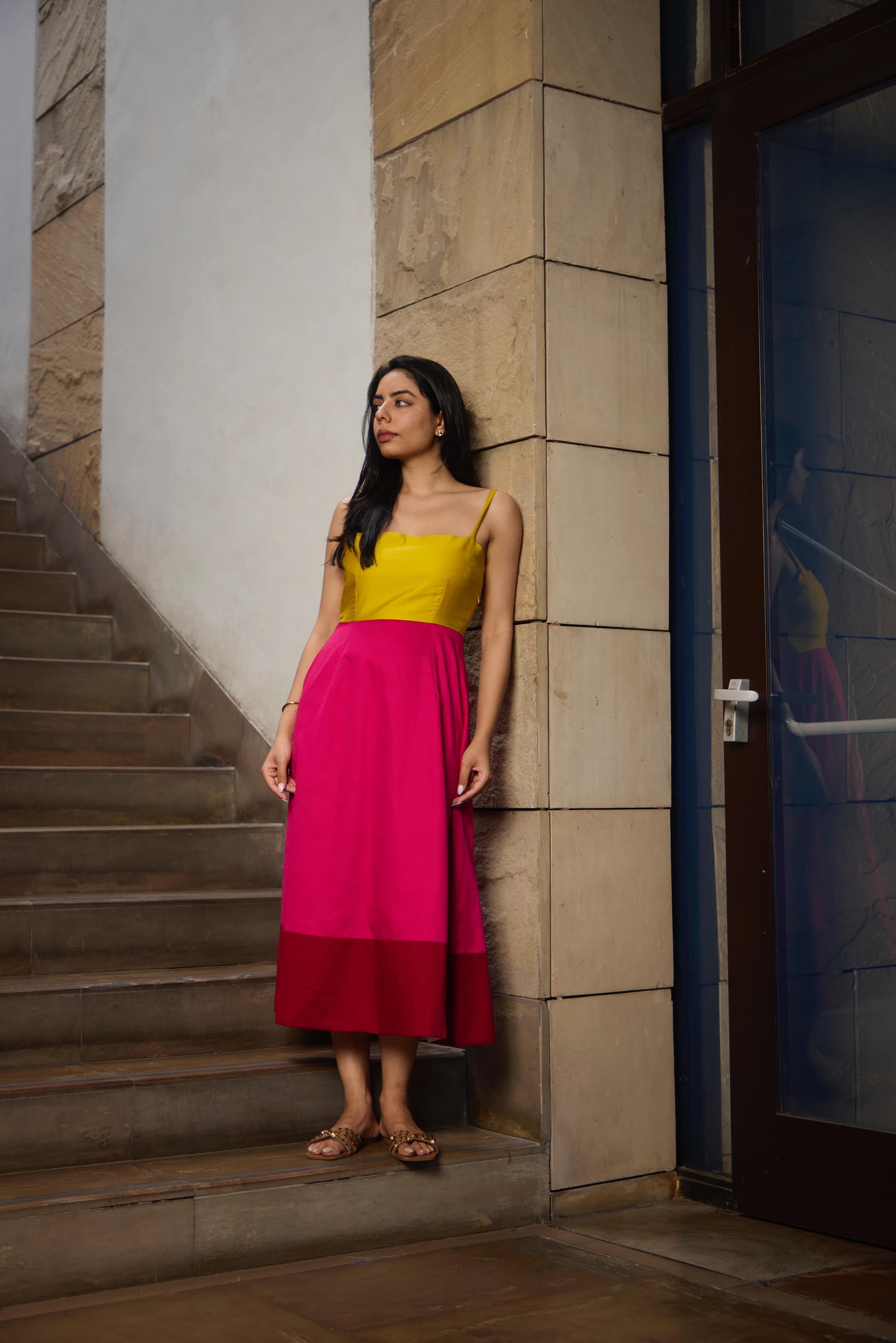 MULTICOLOUR DRESS