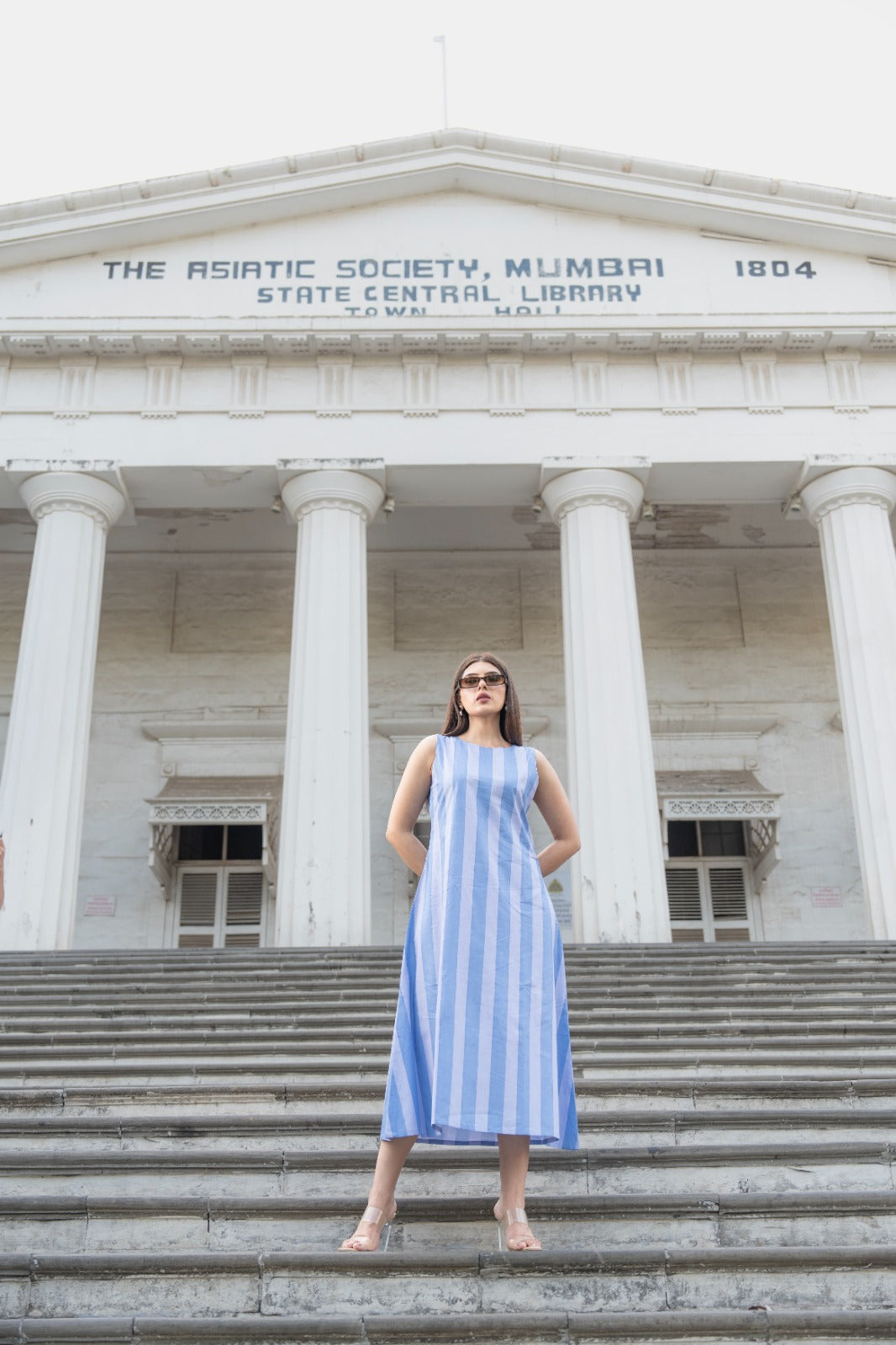 CANDY LINES MAXI DRESS