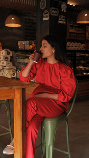 SCARLET CO-ORD