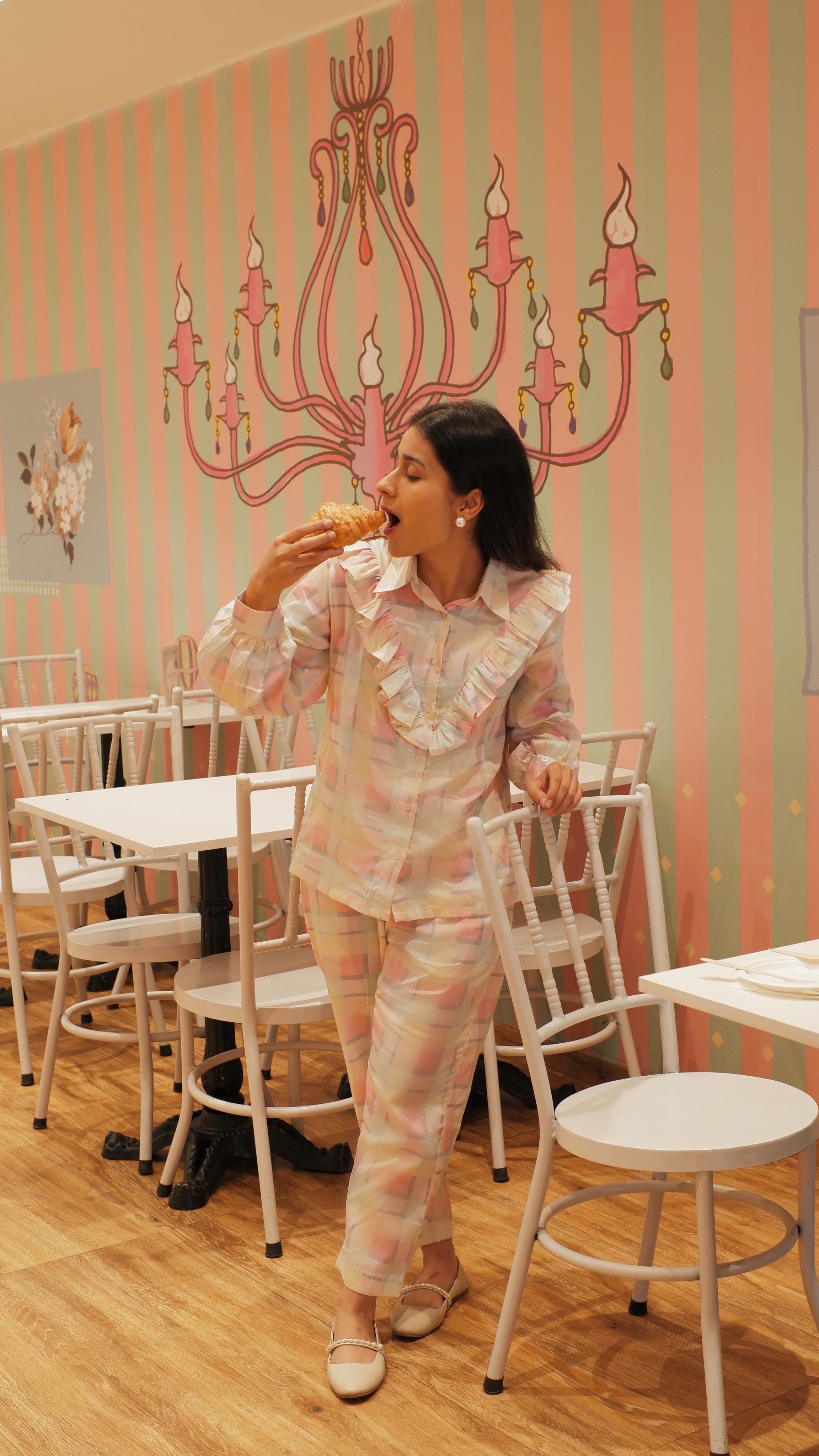 BLUSH STRIPE CO-ORD
