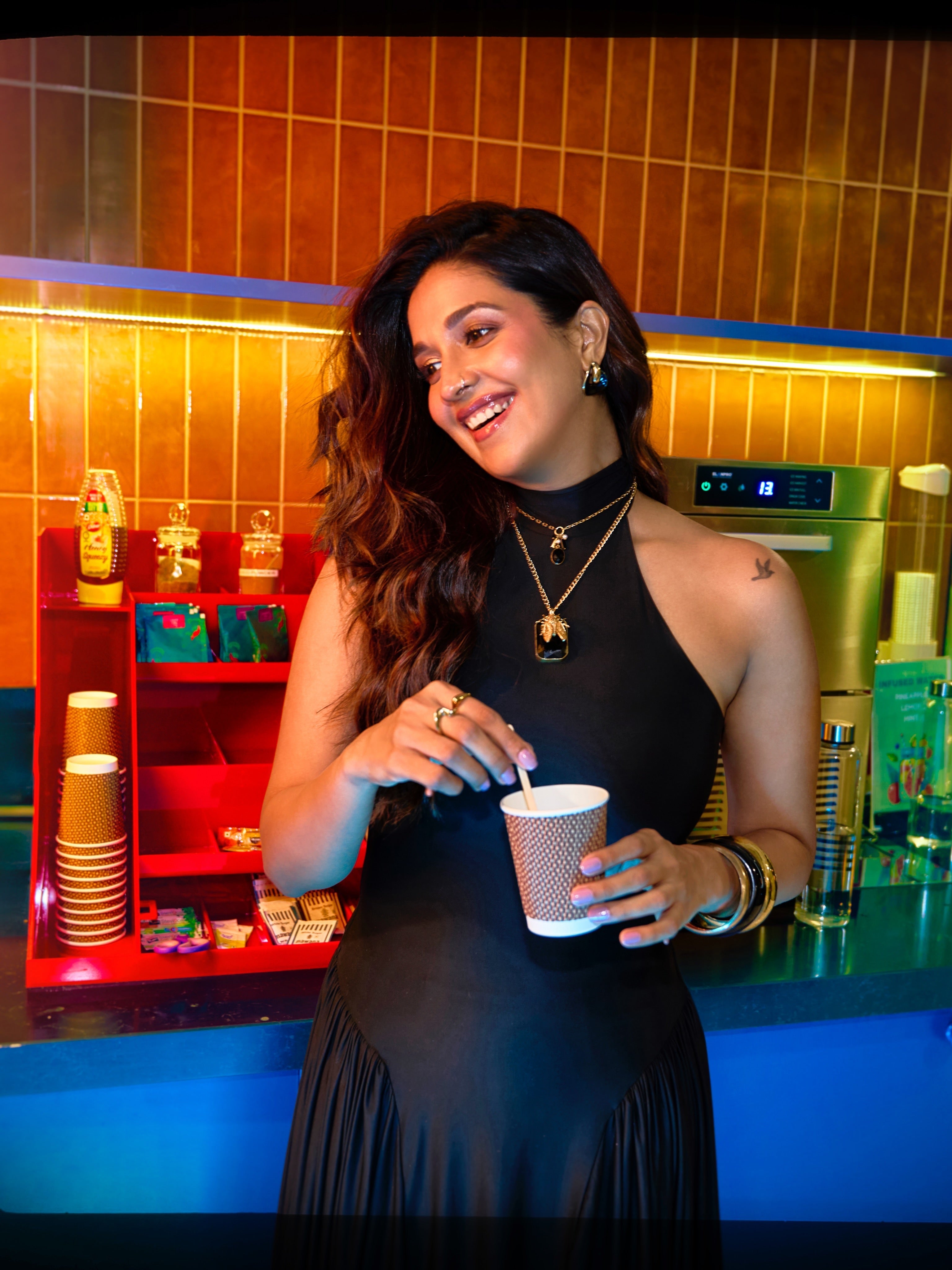 HARLEEN SETHI IN OUR VELOUR MIDNIGHT