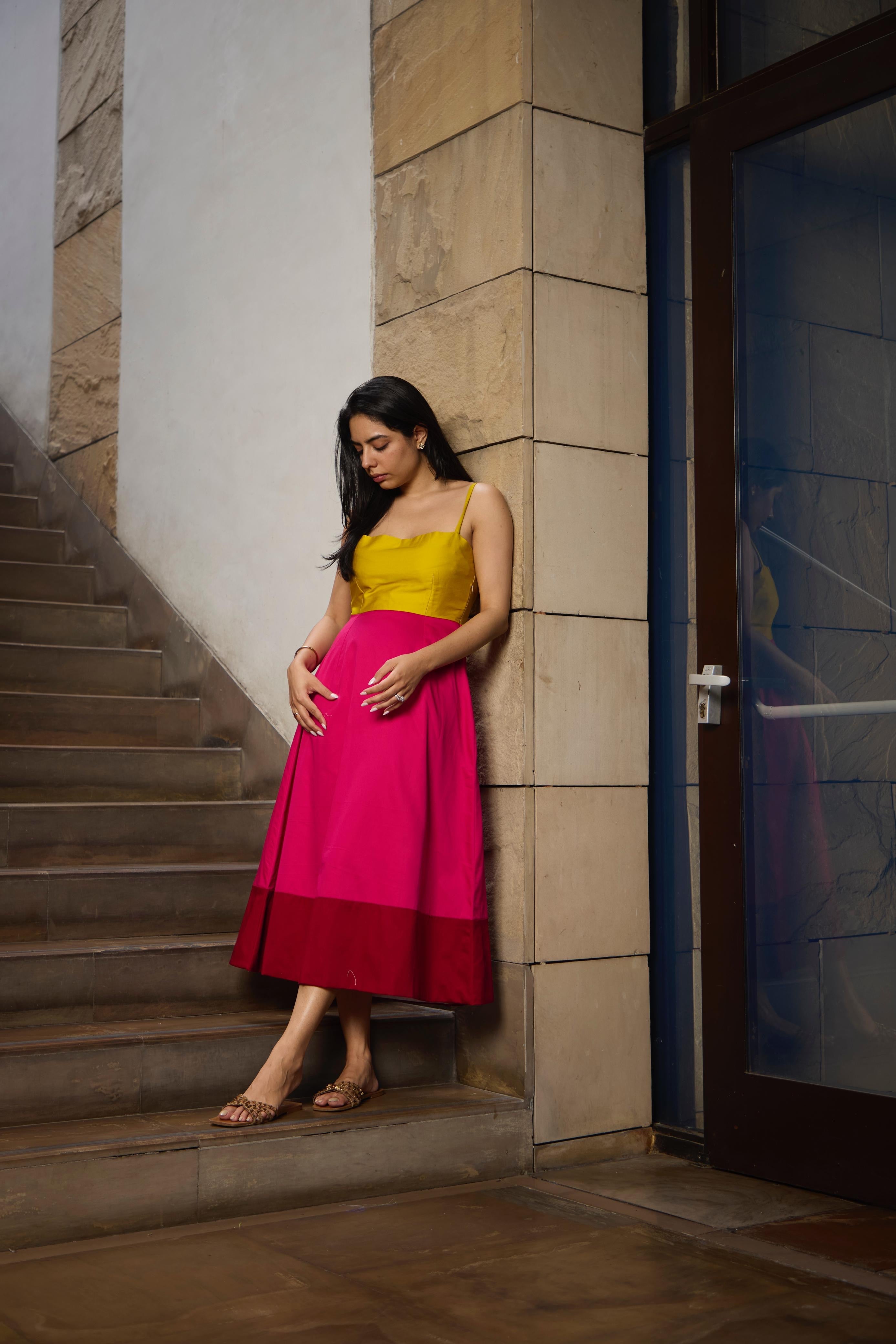 MULTICOLOUR DRESS
