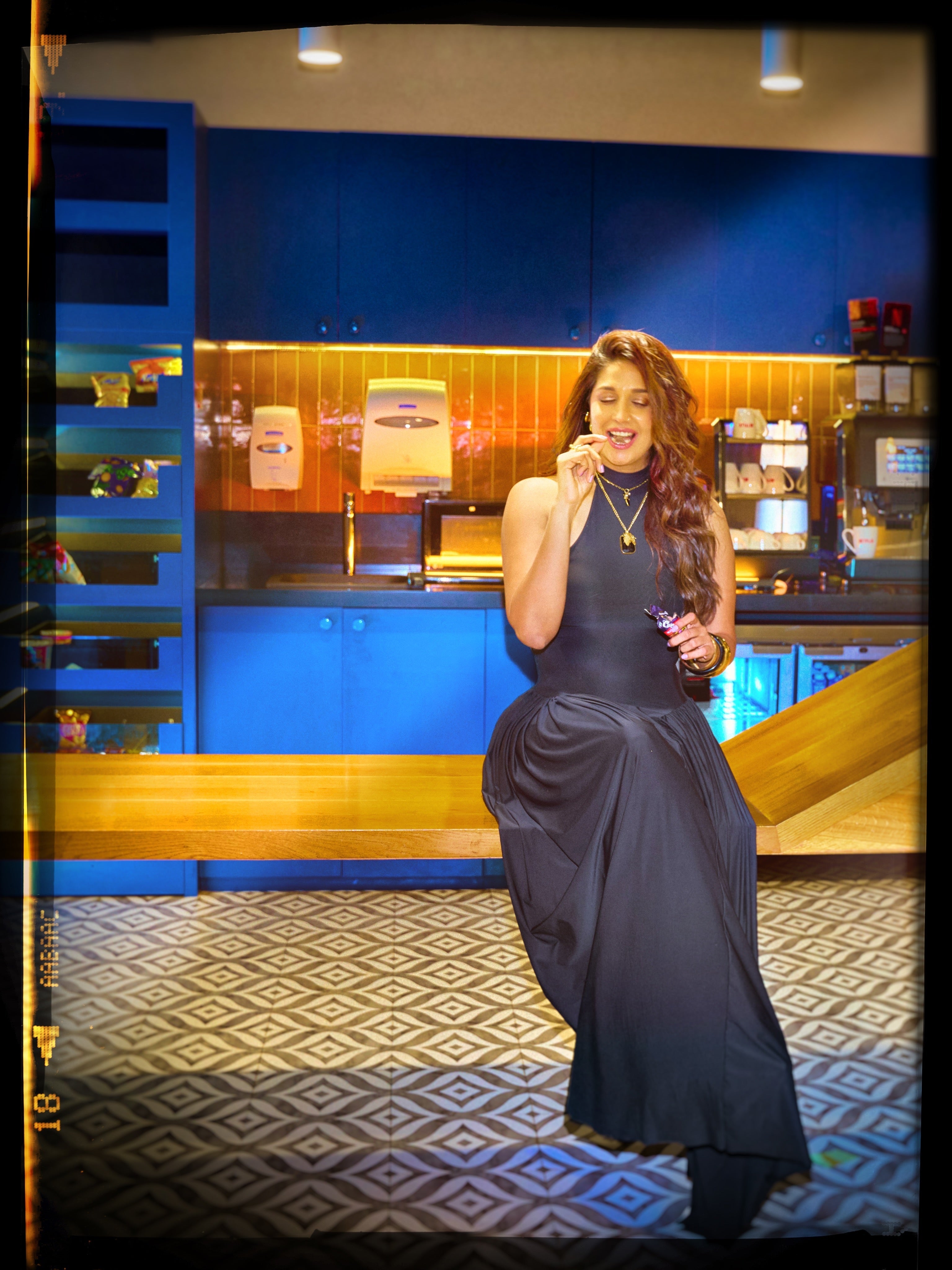 HARLEEN SETHI IN OUR VELOUR MIDNIGHT