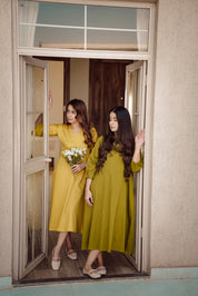 SUNFLOWER YELLOW DRESS