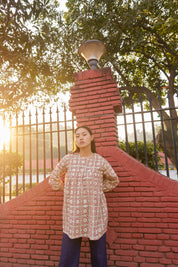 MOROCCAN MOSAIC SHORT KURTA