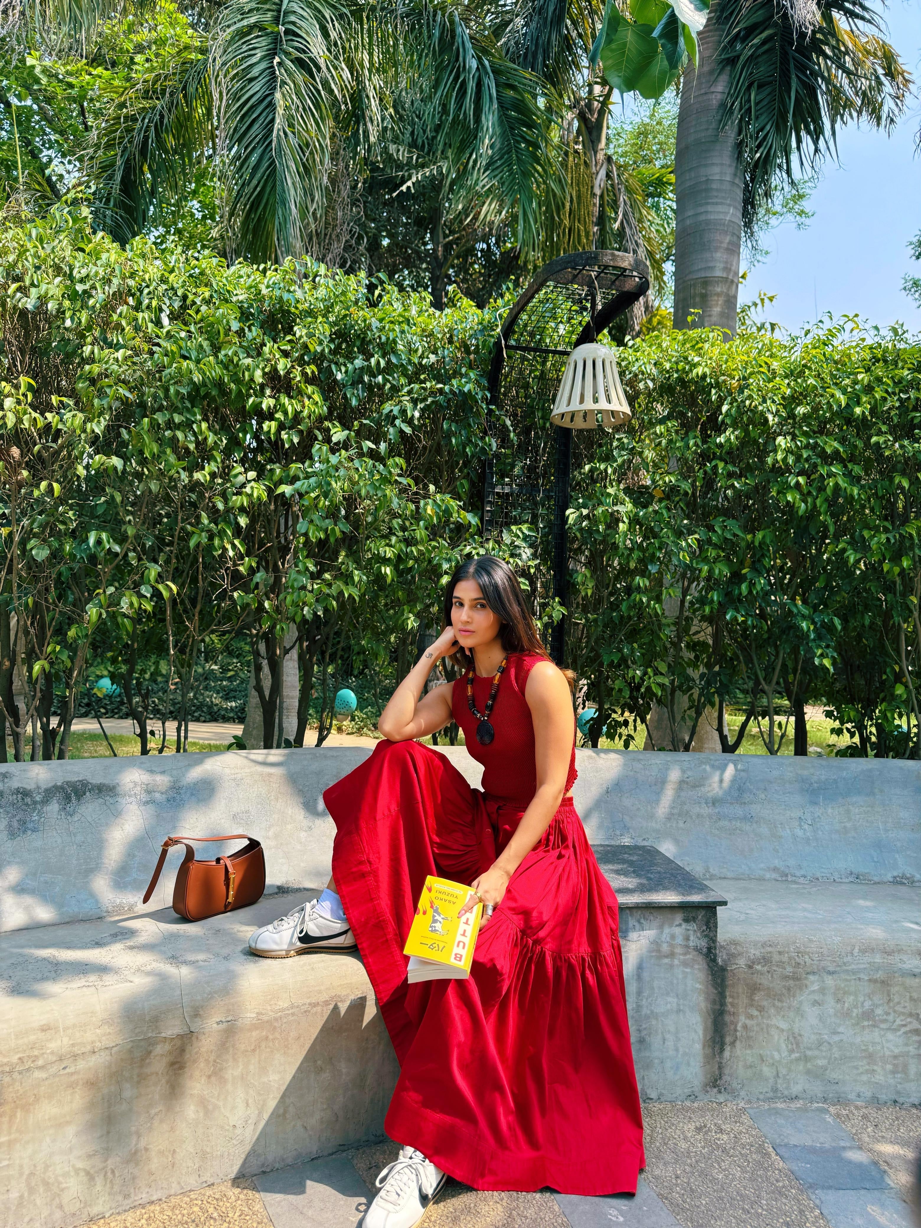 SCARLET SKIRT SET