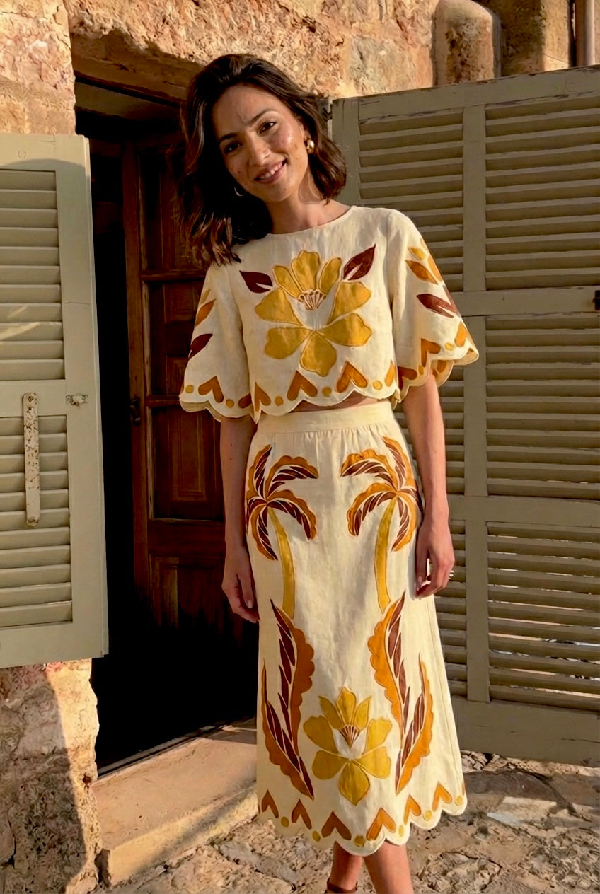 BODRUM SKIRT SET