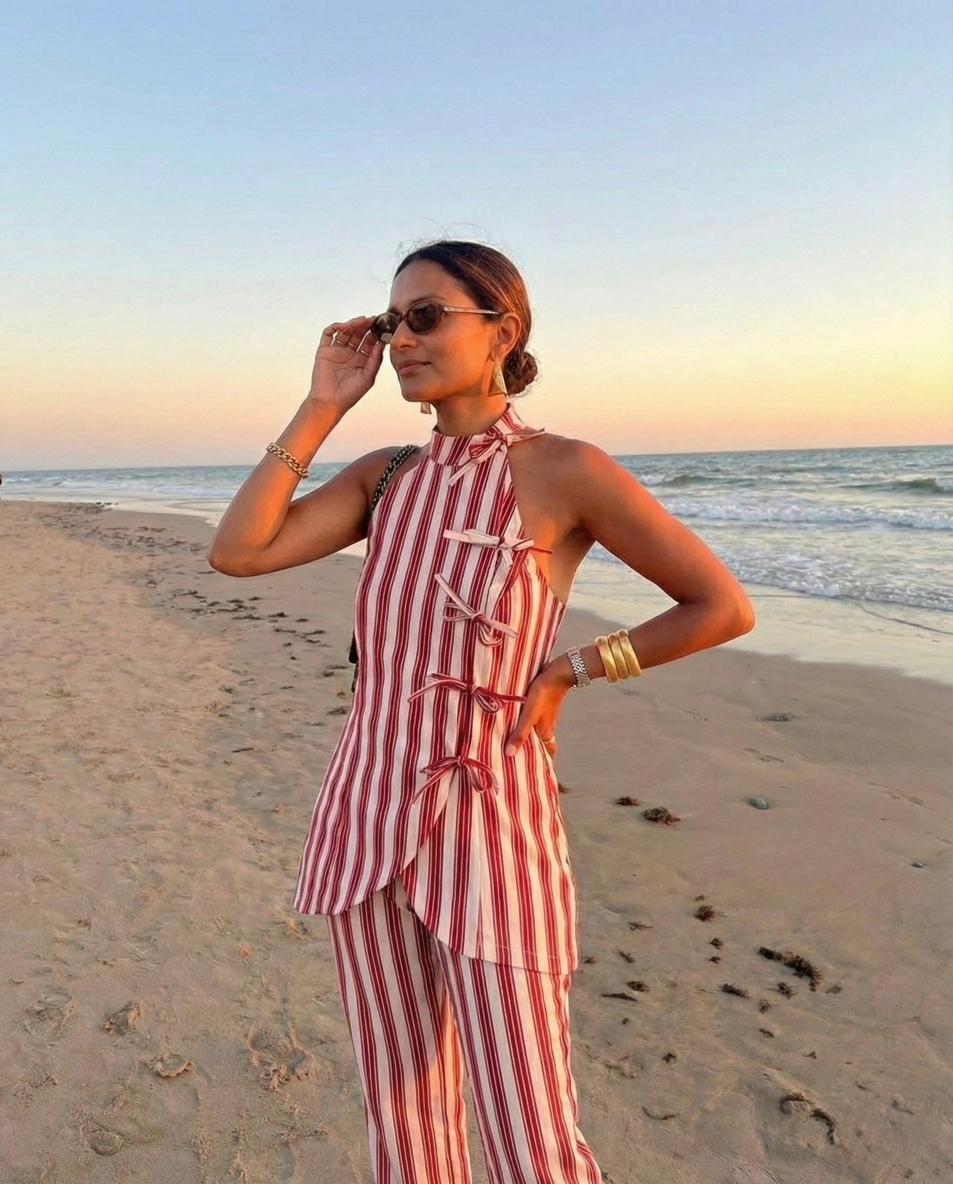 SOL STRIPE DRESS