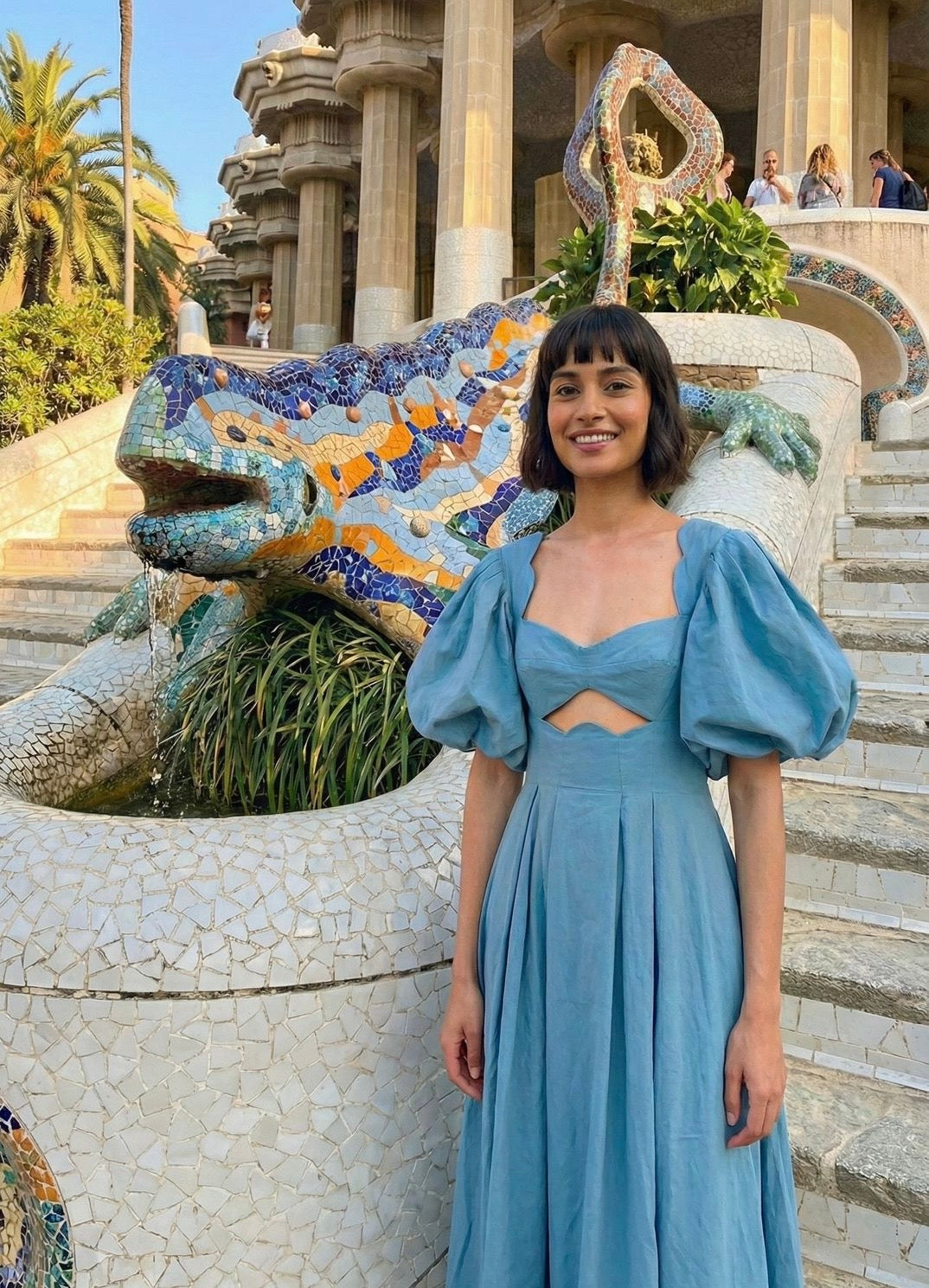 SANTORINI DRESS