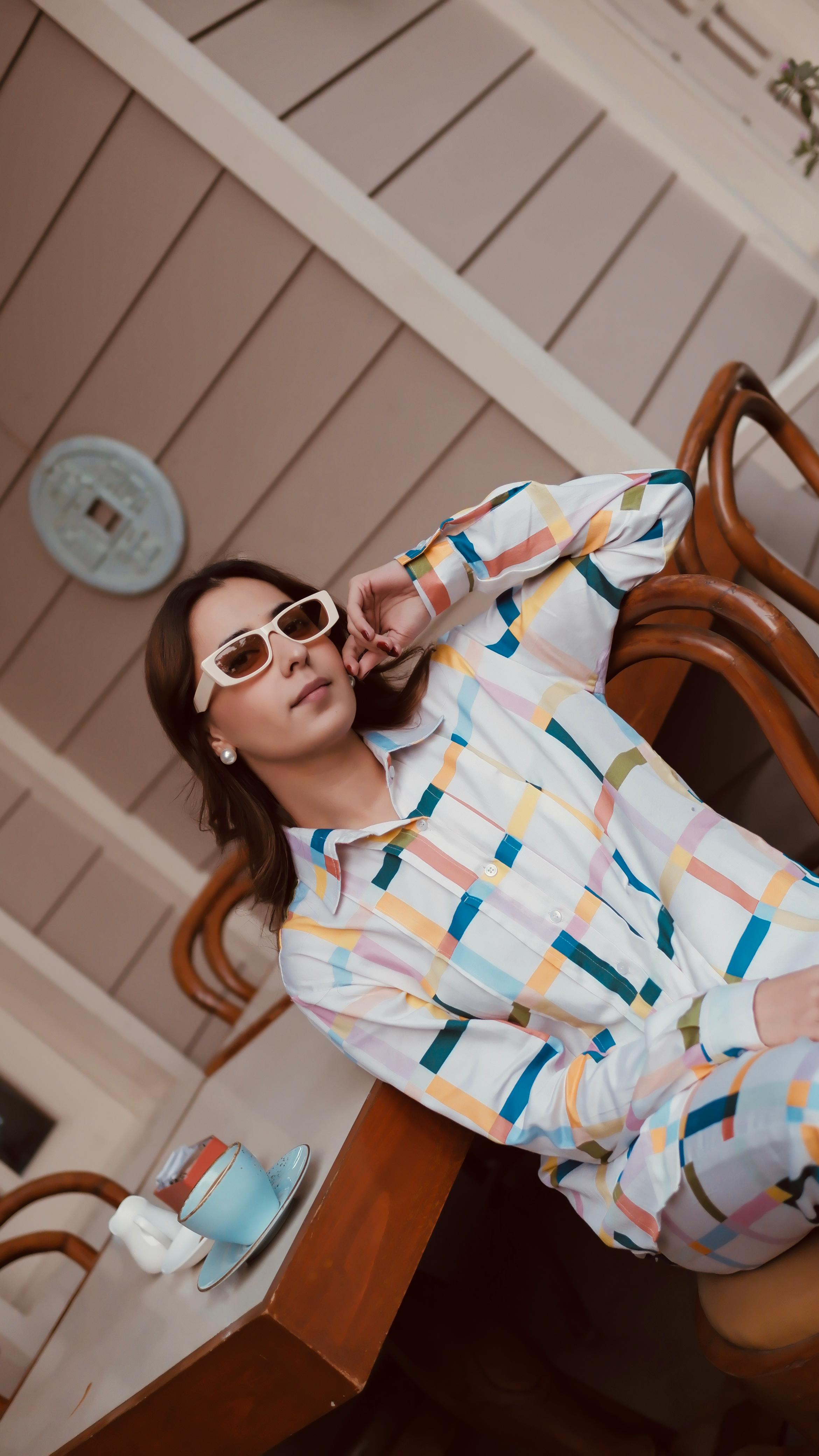 PASTEL GRID CO-ORD
