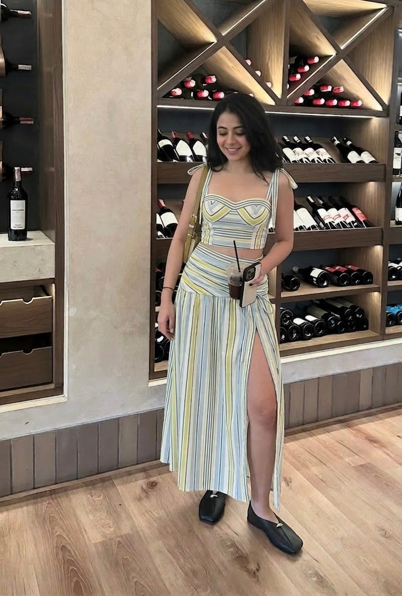 CANE SKIRT SET