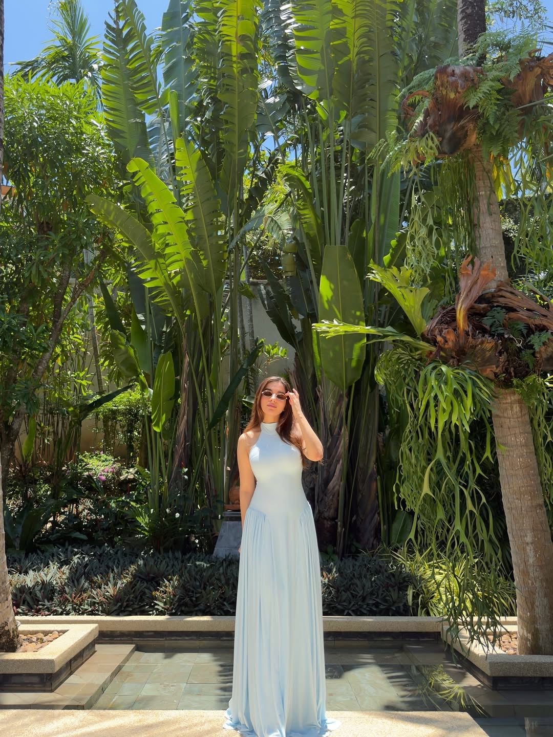 SONAM BABANI IN OUR OCEAN VEIL DRESS
