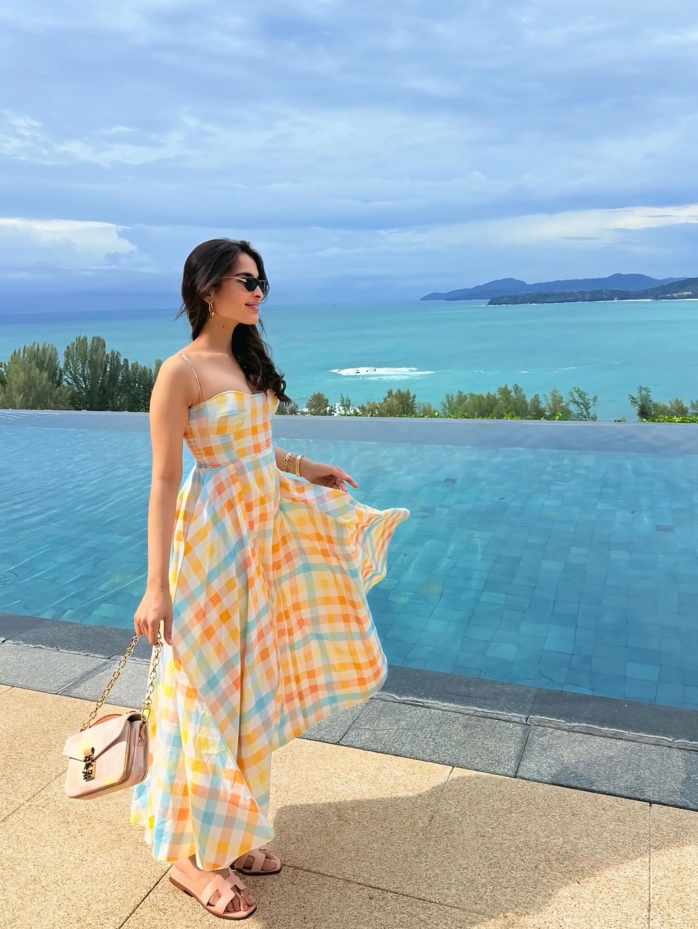PASTEL  CHECKERED DRESS