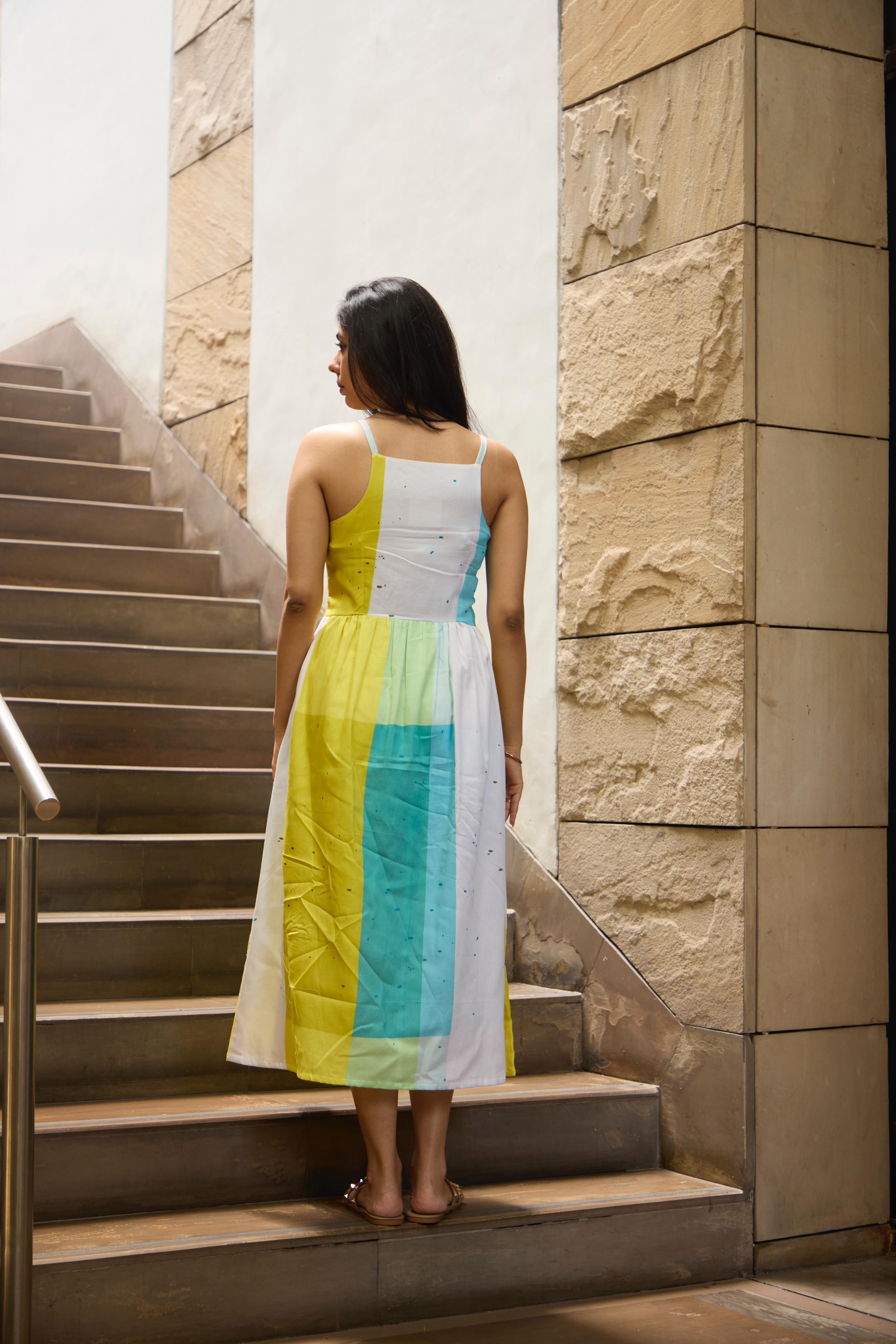 NEON HEARTS DRESS